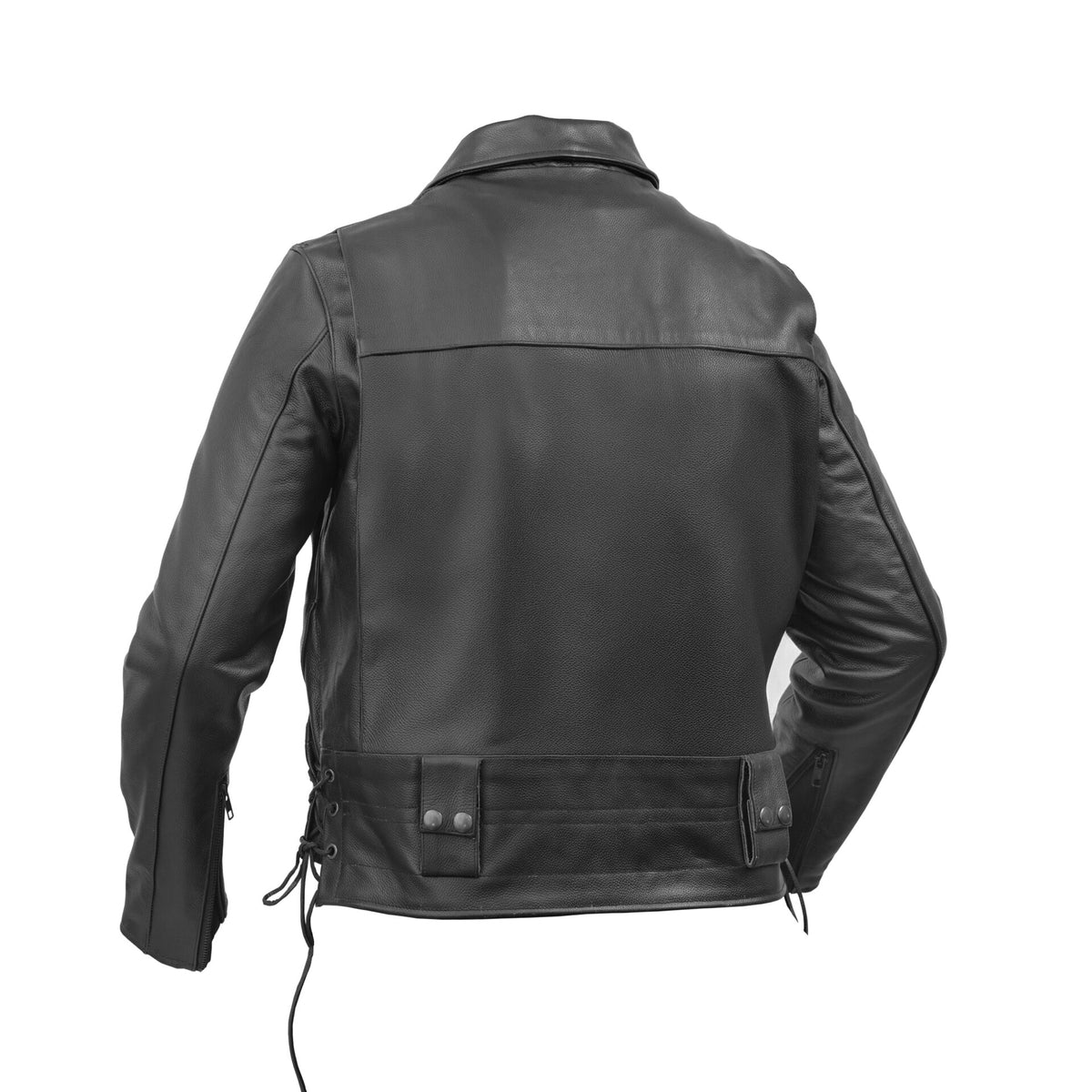 BSM4648 Iron Warrior Men’s Leather Motorcycle Jacket