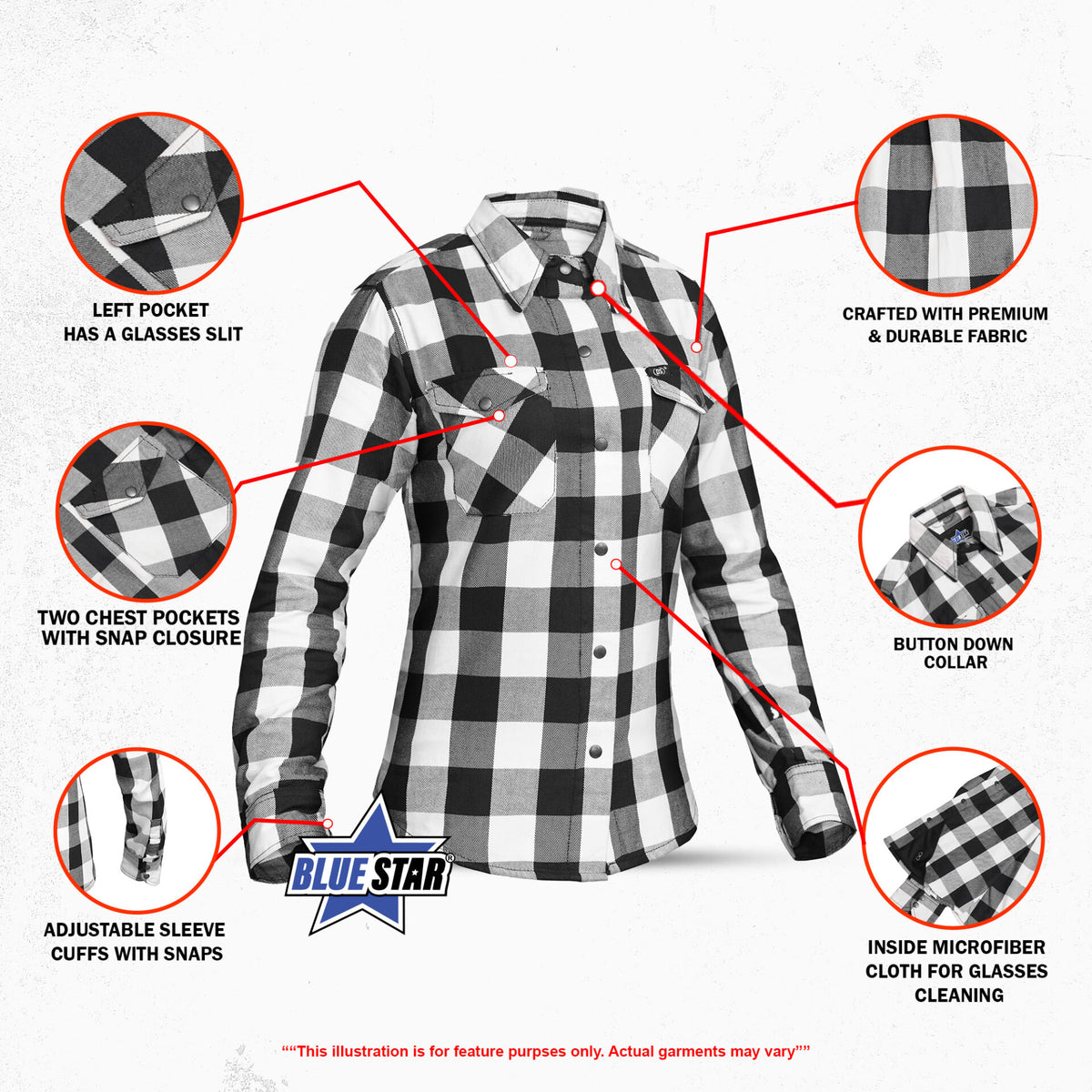 BSM5019 Highway Hera - Women's Flannel Shirt