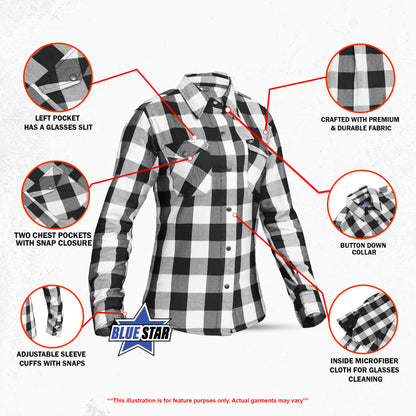 BSM5019 Highway Hera - Women's Flannel Shirt