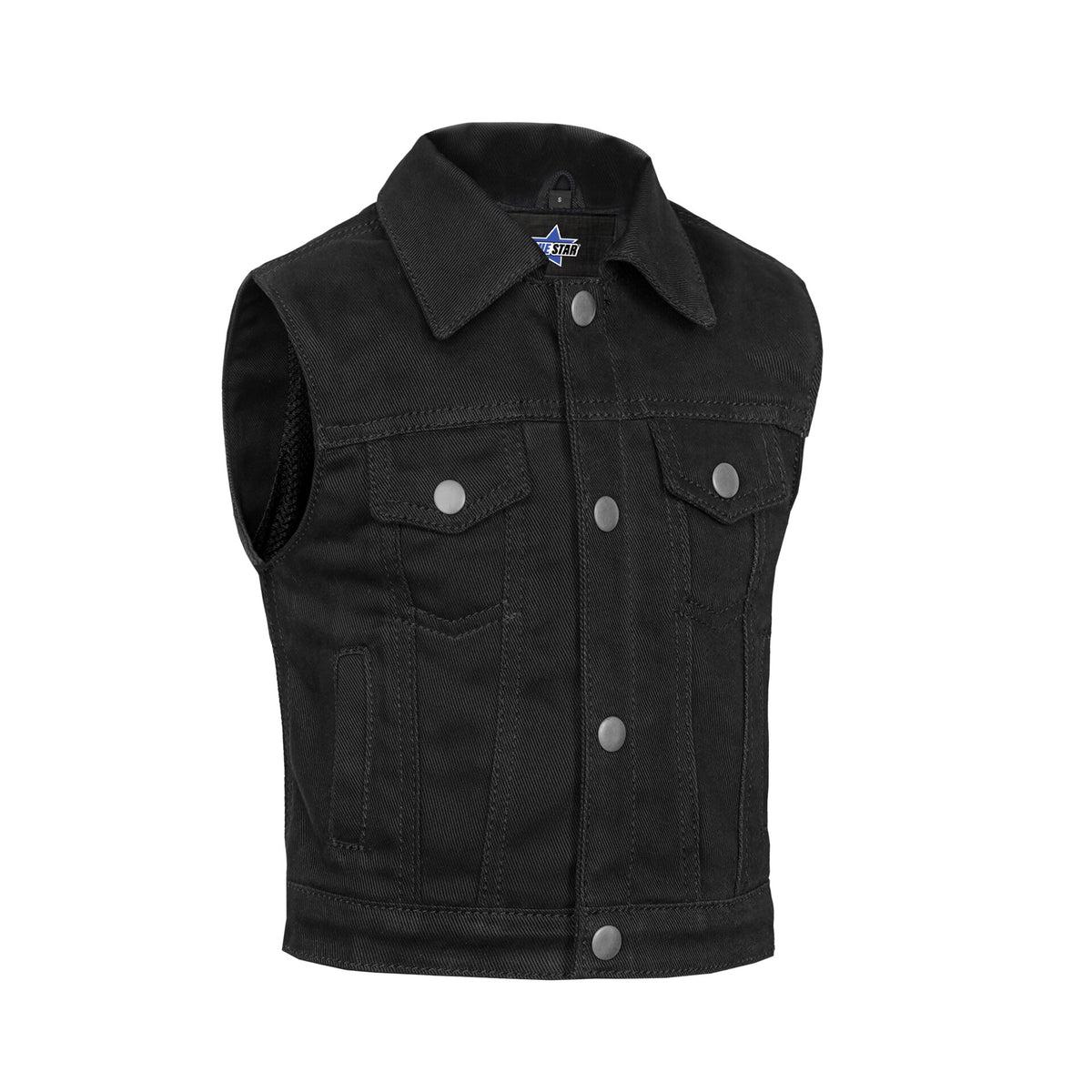 BSM4320 Deltho kids denim vest