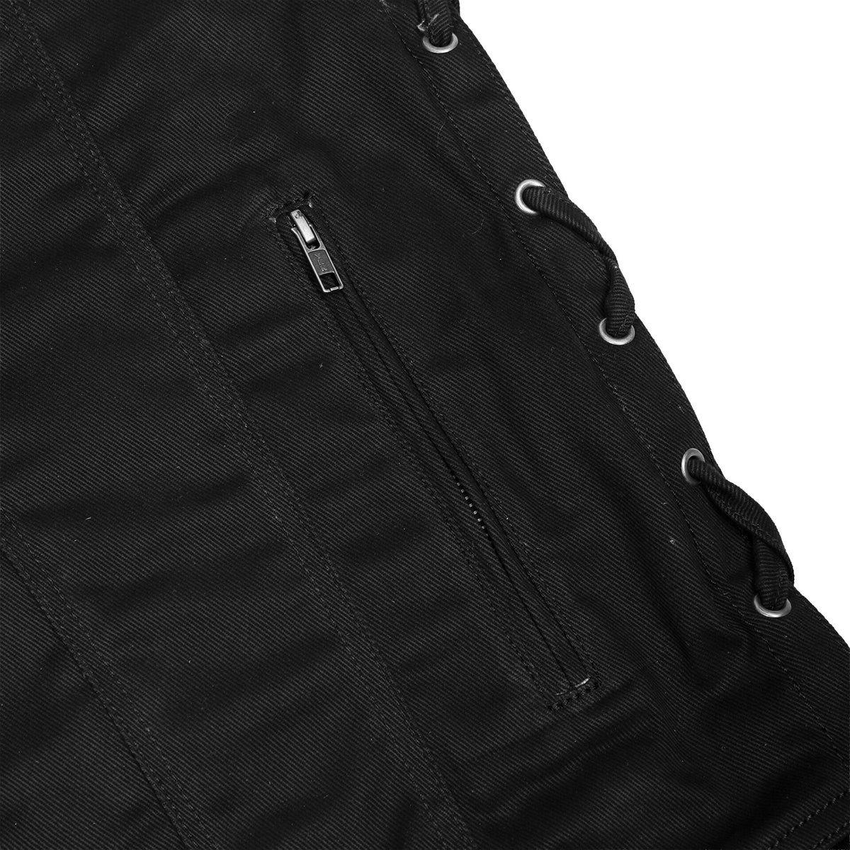 BSM1542 Men's Single Back Panel Concealed Carry Denim Vest