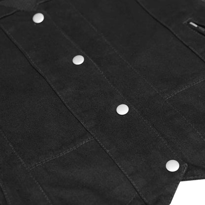 BSM2505 Women's Single Back Panel Concealed Carry Denim Vest