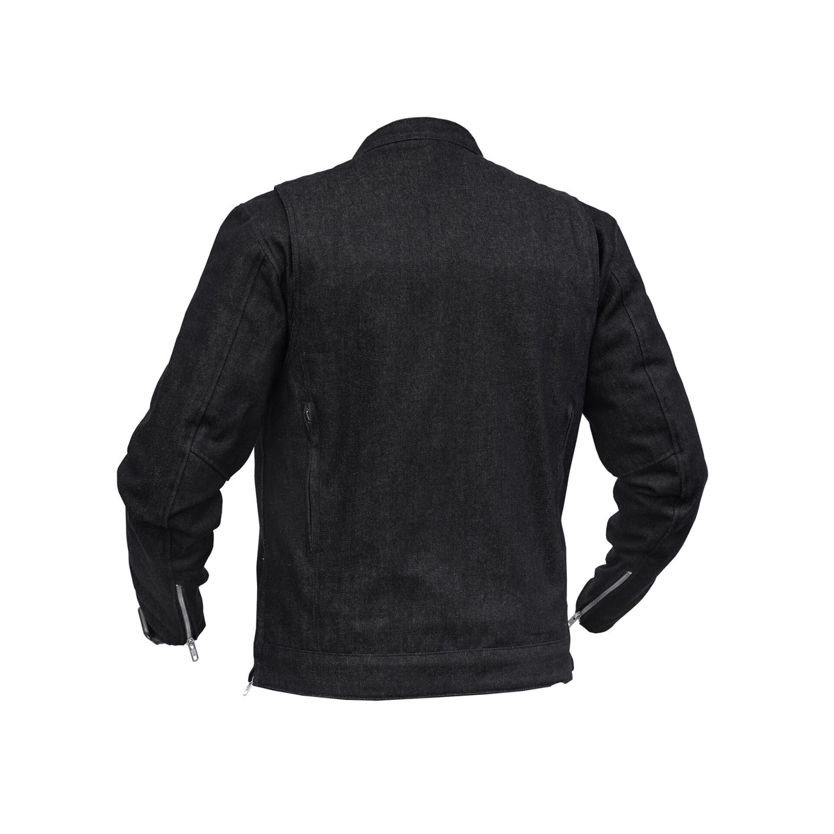 BSM1105 Men's Rough Rub-Off Raw Finish Denim Jacket