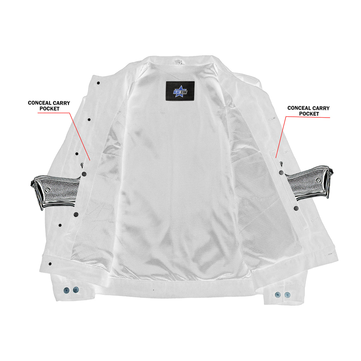 Stockade Men's Motorcycle Denim Shirt