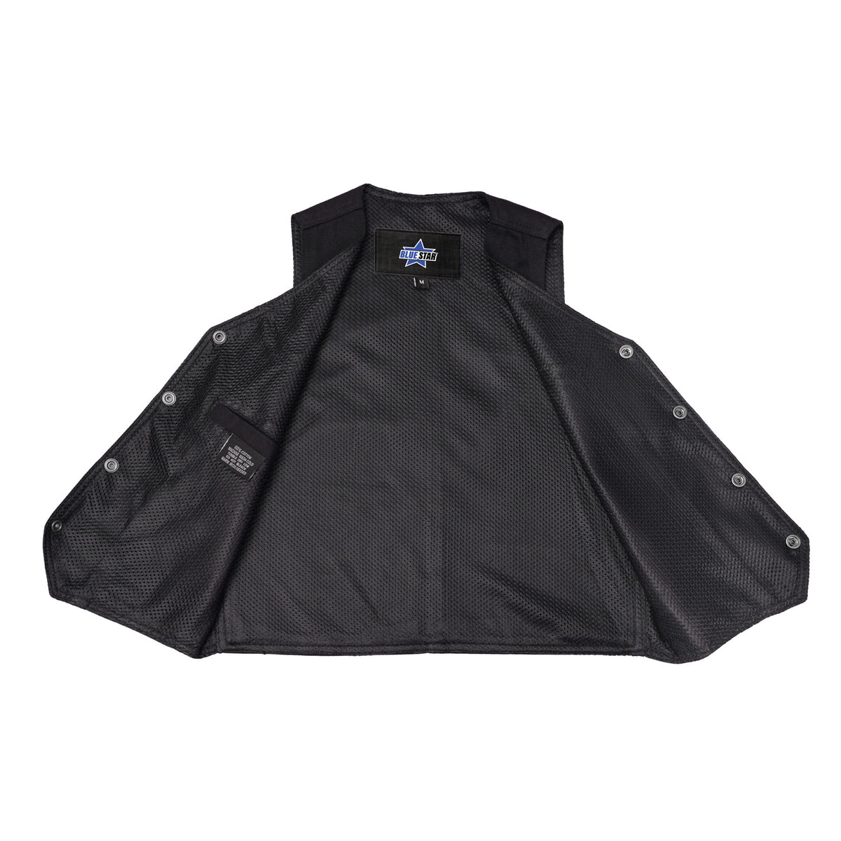 BSM2550 Women's 6 Pocket Denim Utility Vest - Black