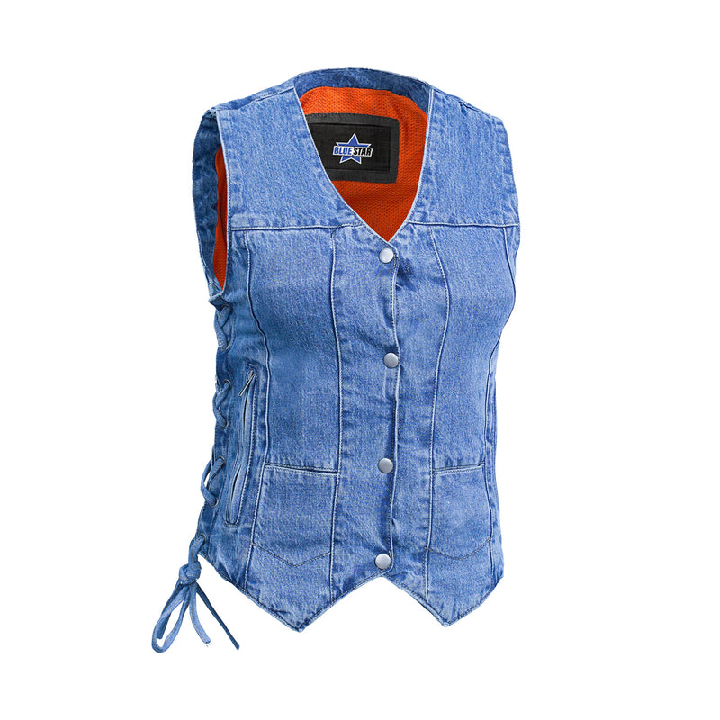 Women's Denim Vests
