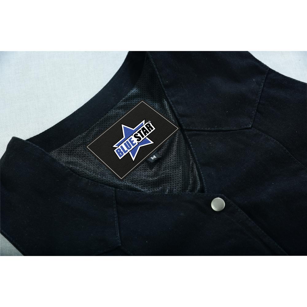 BSM4595 Women's Denim Classic Plain Sides Vest