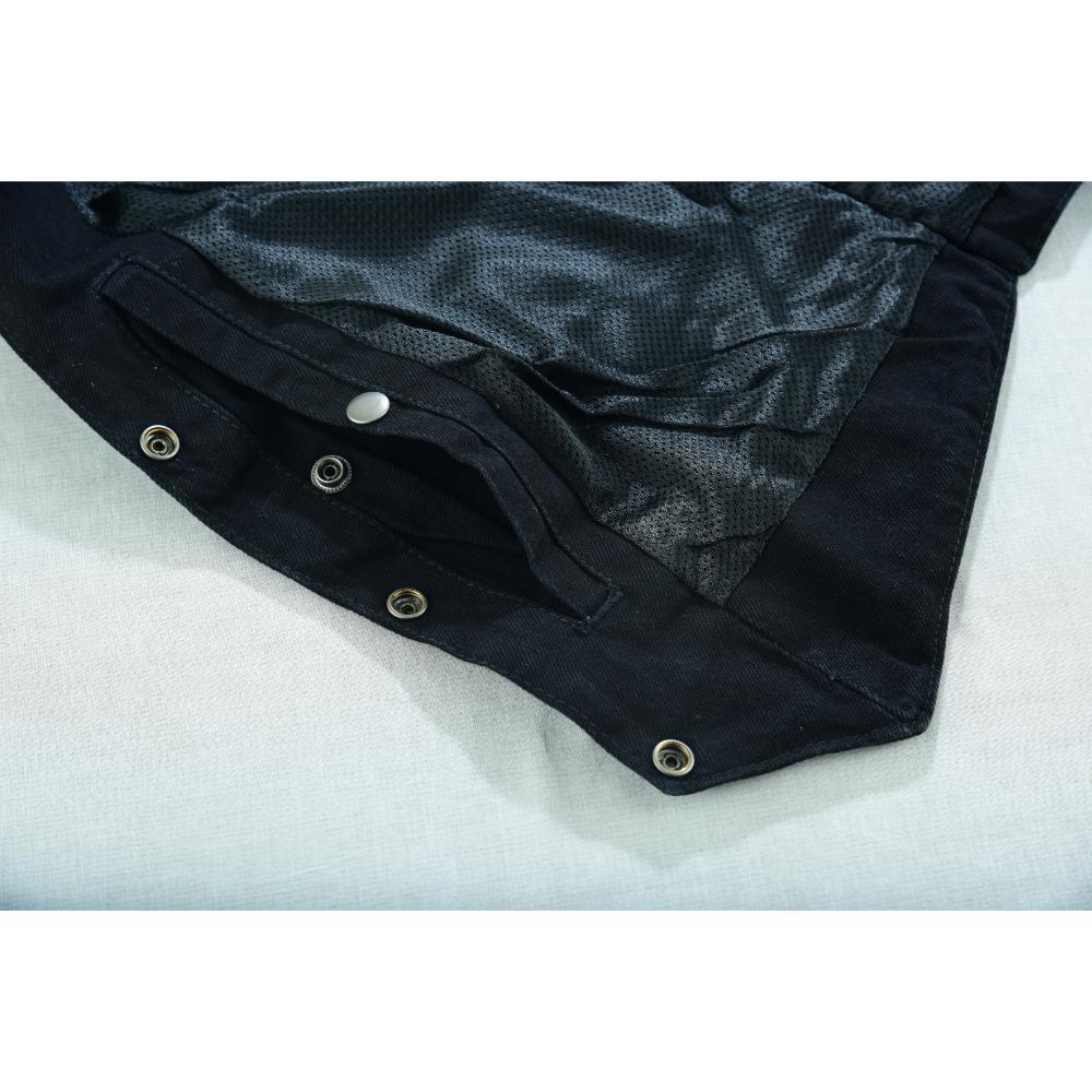 BSM4595 Women's Denim Classic Plain Sides Vest