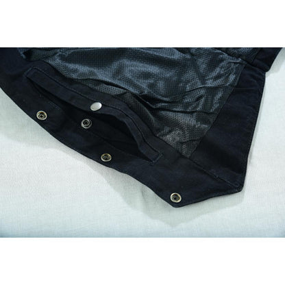 BSM4595 Women's Denim Classic Plain Sides Vest