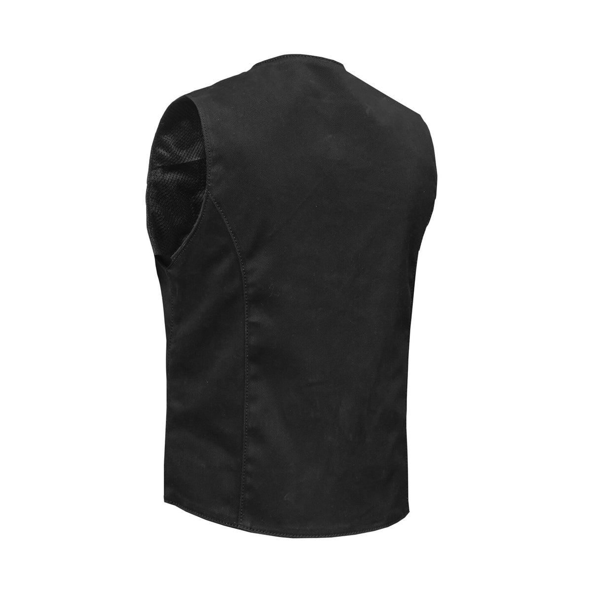 BSM2518 Women's Denim Classic Plain Sides Vest