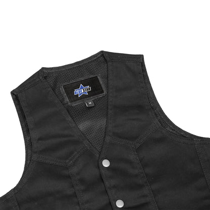 BSM2903 Kid's Denim Side Lace Vest