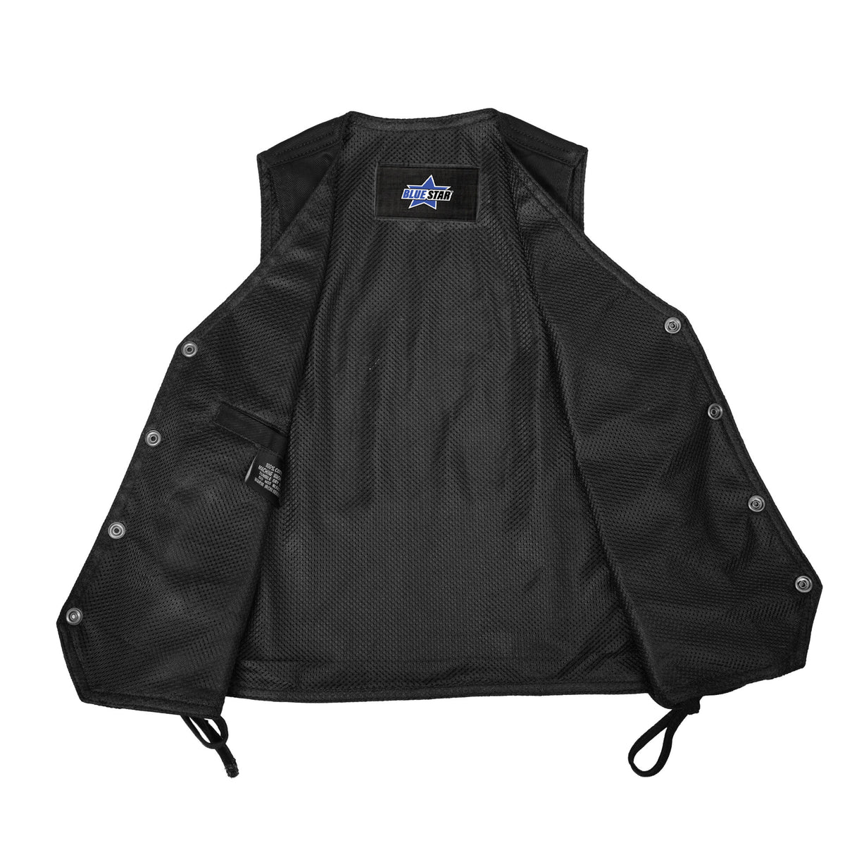 BSM2903 Kid's Denim Side Lace Vest