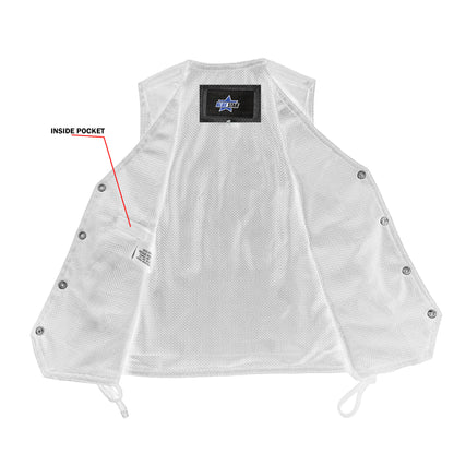 BSM2903 Kid's Denim Side Lace Vest