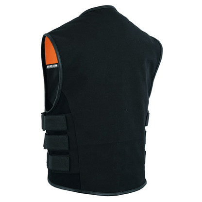 BSM1500 MEN'S UPDATED CANVAS SWAT TEAM STYLE VEST