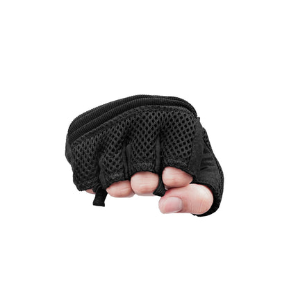 BSM3311 Synthetic Leather/ Mesh Fingerless Glove