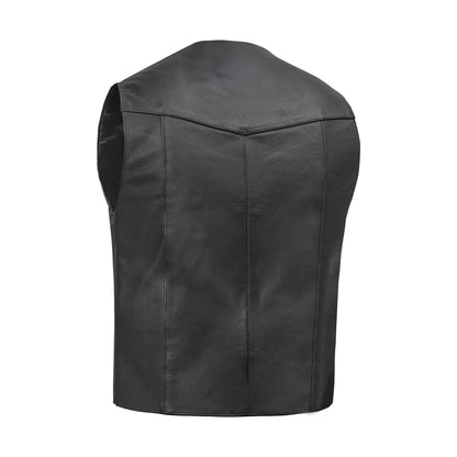 BSM1516 Men's Plain Side Economy Vest