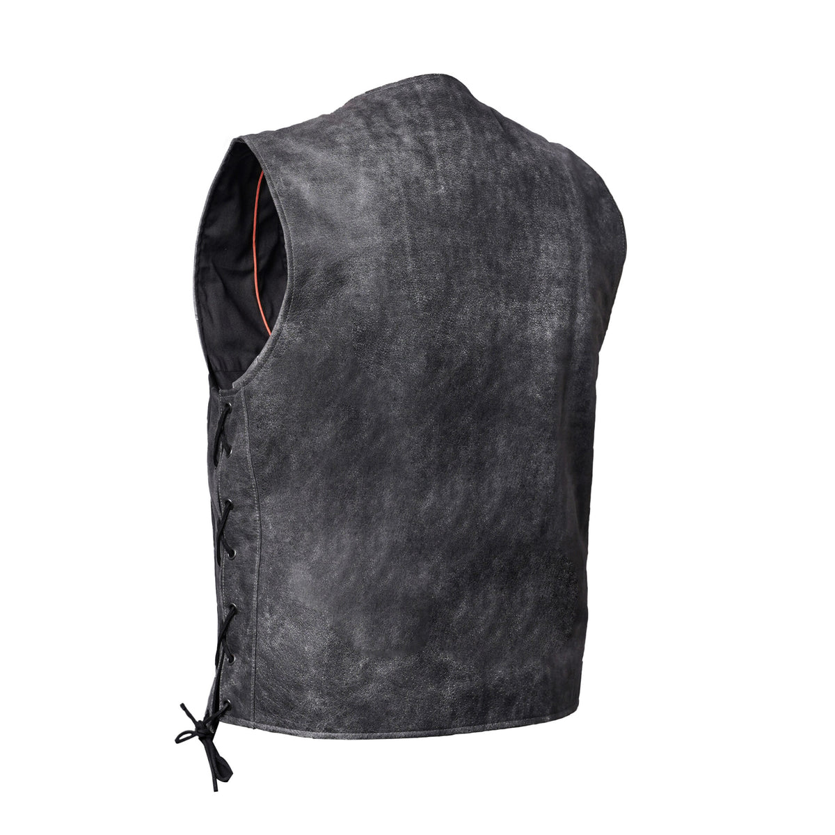 BSM1530 Men's Gray Single Back Panel Concealed Carry Vest
