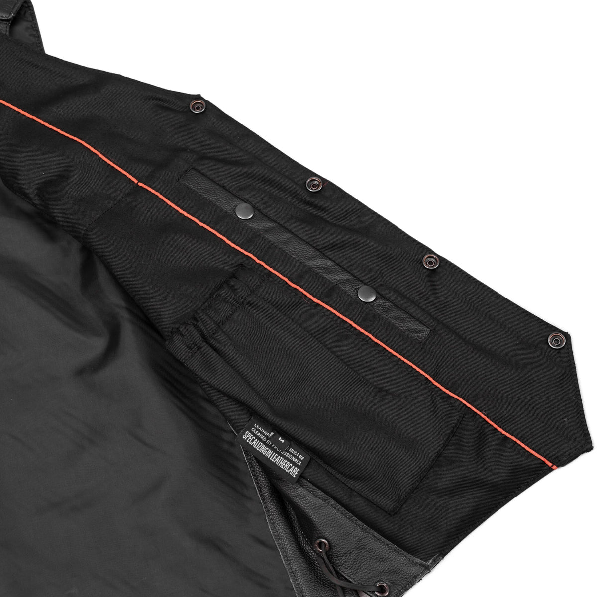 BSM1513 Traditional Single Back Panel Concealed Carry Vest