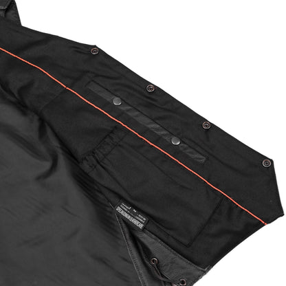 BSM1513 Traditional Single Back Panel Concealed Carry Vest