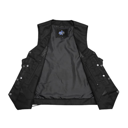 BSM1529 Men's Textile Ten Pocket Utility Vest