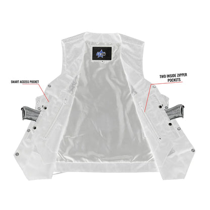 BSM1529 Men's Textile Ten Pocket Utility Vest
