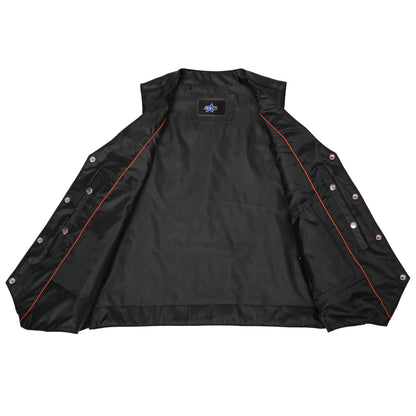 BSM1546 Advance Men's Buffalo Nickel Head Snap Vest