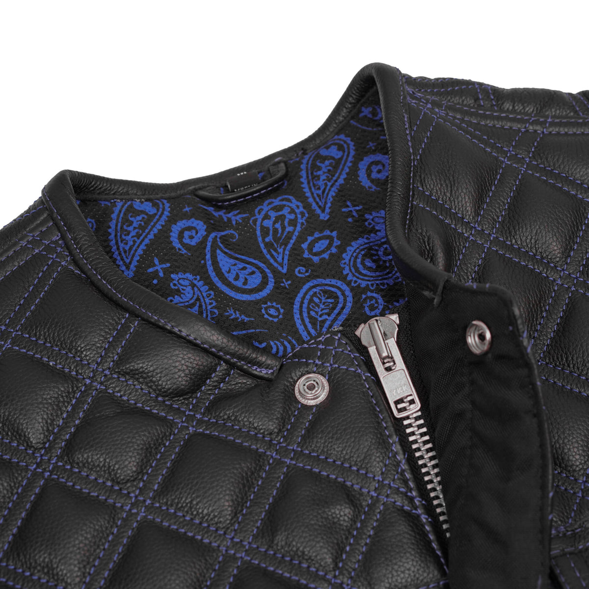 BSM5041 Mile Crusher Men’s Motorcycle Leather Vest