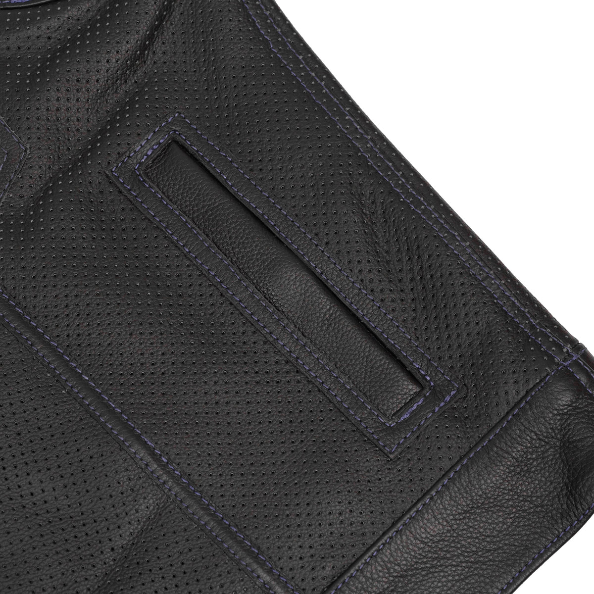 BSM5041 Mile Crusher Men’s Motorcycle Leather Vest
