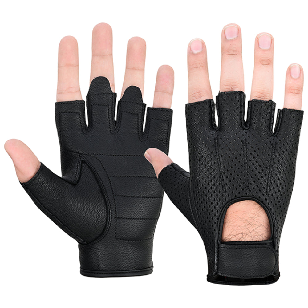 BSM3320 Perforated Fingerless Glove