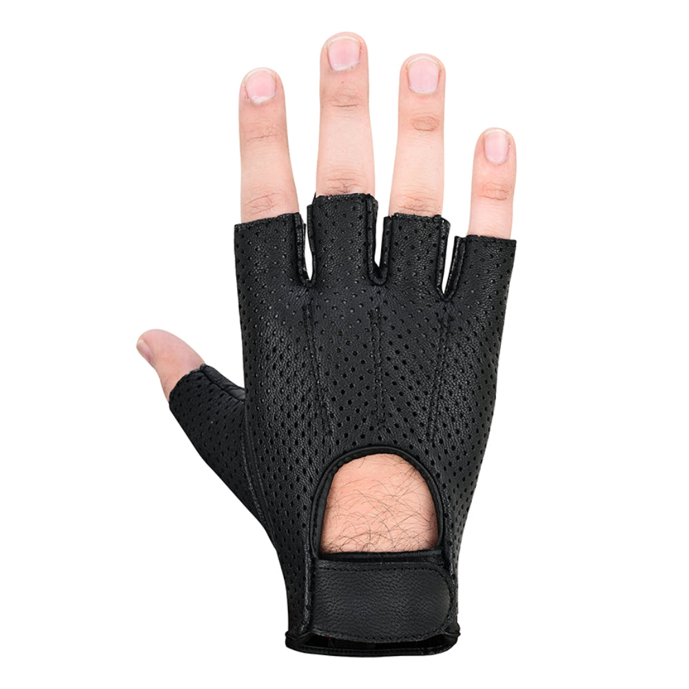 BSM3320 Perforated Fingerless Glove