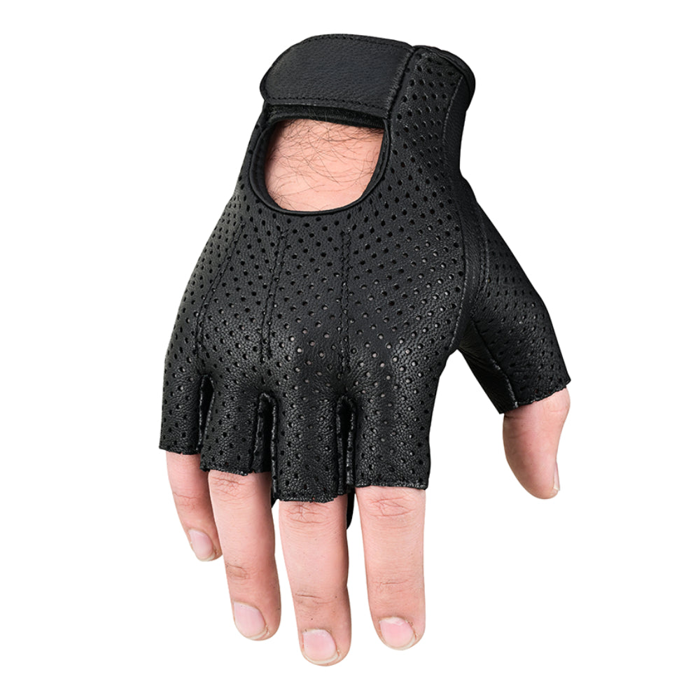 BSM3320 Perforated Fingerless Glove