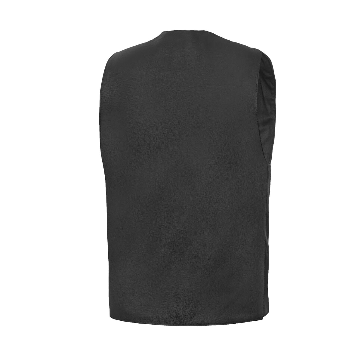 BSM1526 Men's Single Back Panel Concealed Carry Vest (Buffalo Nickel Sn