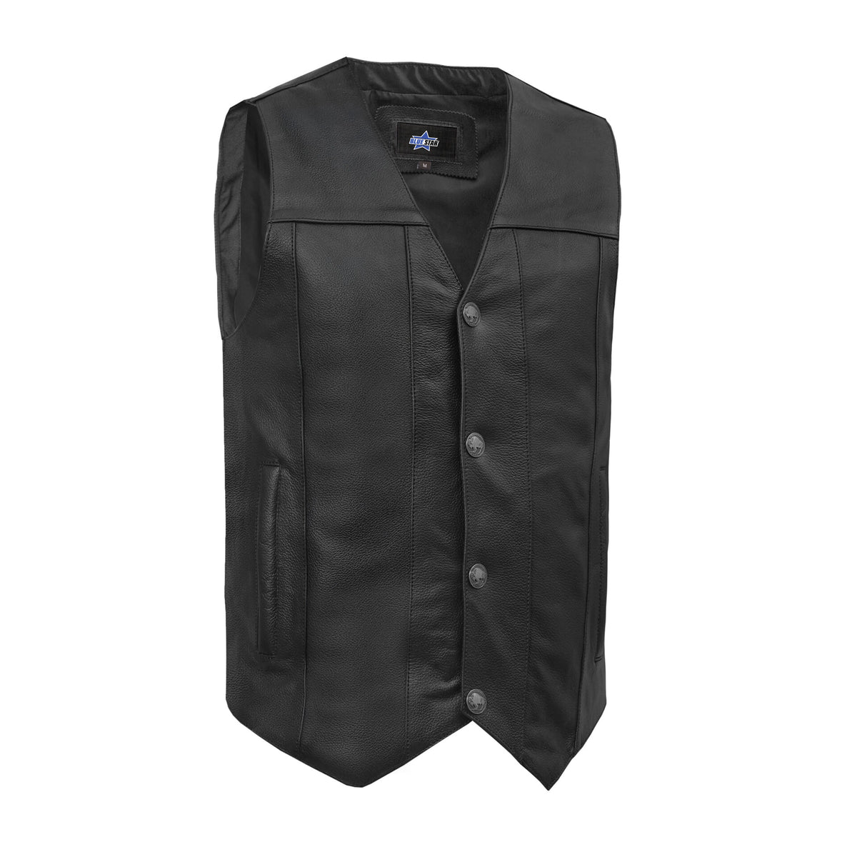 BSM1526 Men's Single Back Panel Concealed Carry Vest (Buffalo Nickel Sn
