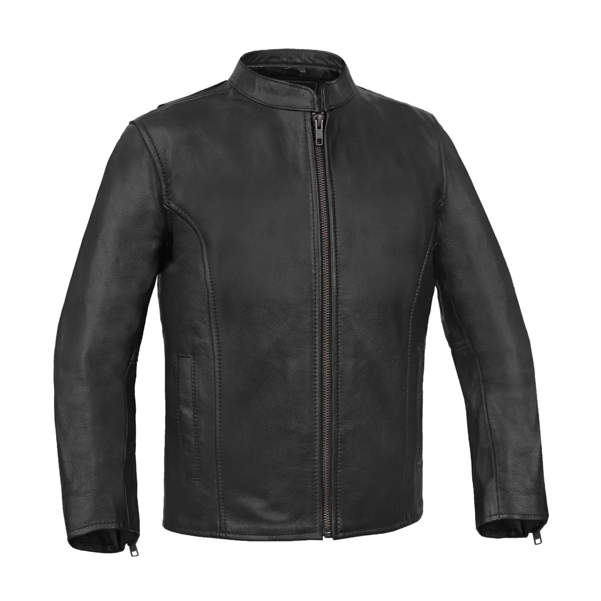 Striker Kids Leather Motorcycle Jacket
