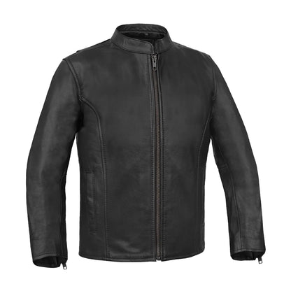 Striker Kids Leather Motorcycle Jacket