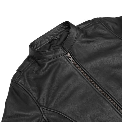 Striker Kids Leather Motorcycle Jacket