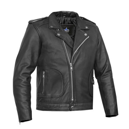 BSM2902 Unisex Kid's M/C Style Jacket