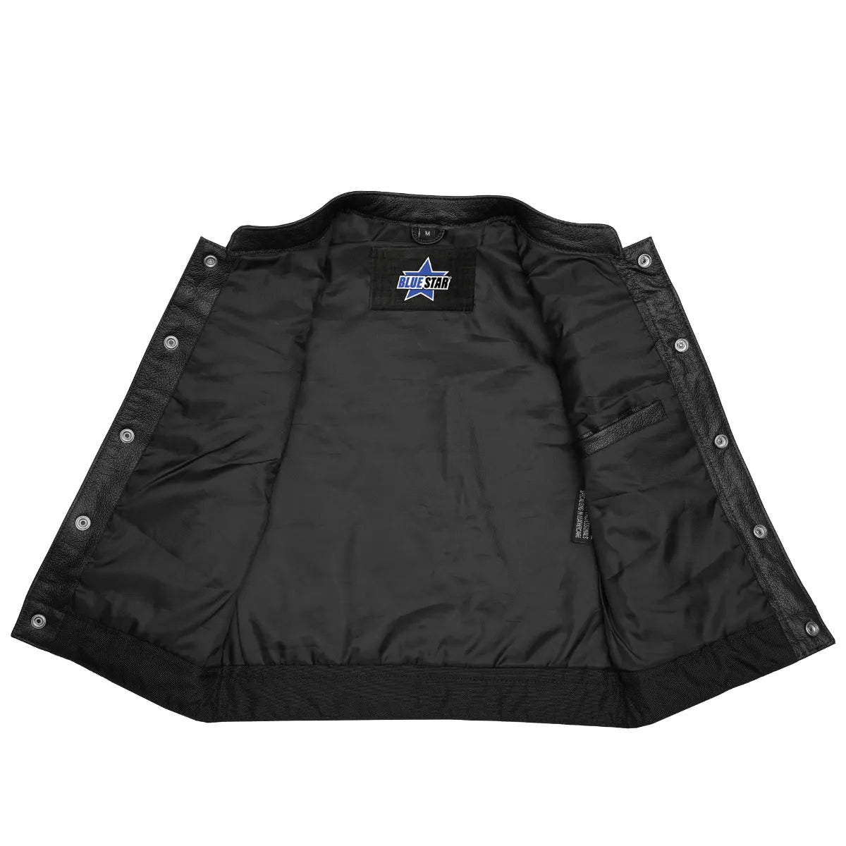 Street King Kids Motorcycle Leather Vest