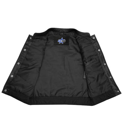 Street King Kids Motorcycle Leather Vest