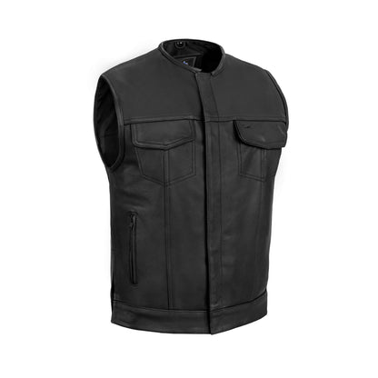 BSM1559 Upgraded Style Gun Pockets, Hidden #10" Black Metal Zipper, Sid