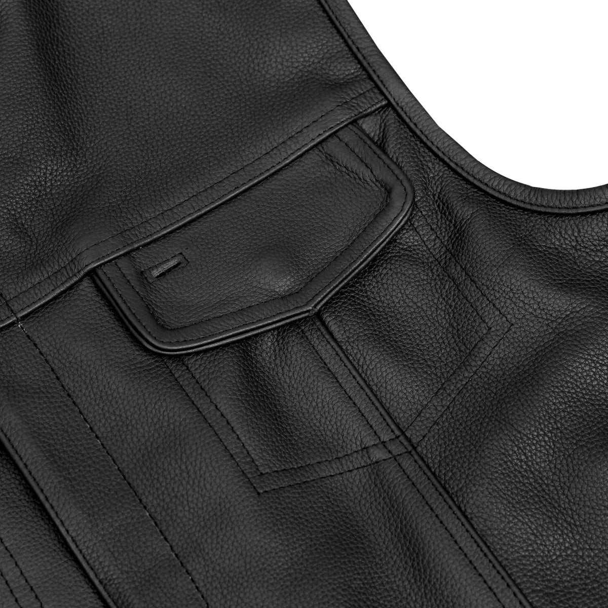 BSM1559 Upgraded Style Gun Pockets, Hidden #10" Black Metal Zipper, Sid