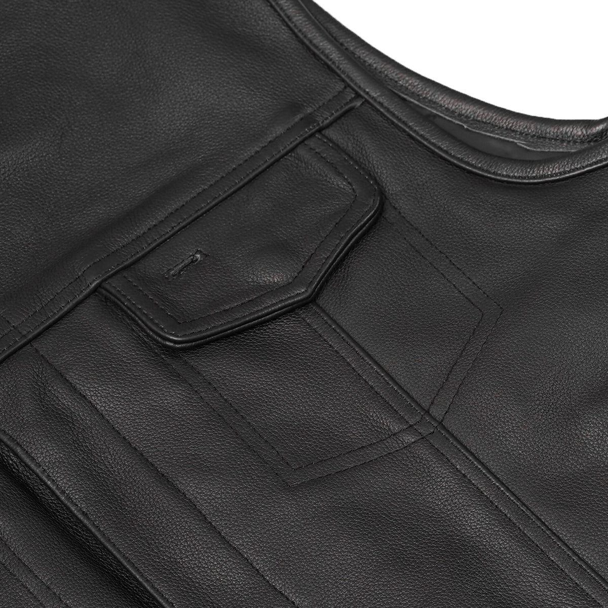 BSM1561 Upgraded Style Gun Pockets, Hidden 10" Gun Metal Zipper