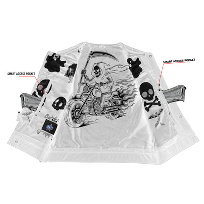 BSM5049 Nocturne Men’s Leather Motorcycle Vest