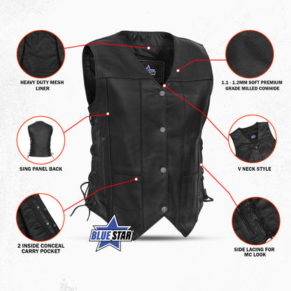 BSM2548 Women's 6 Pocket Utility Vest