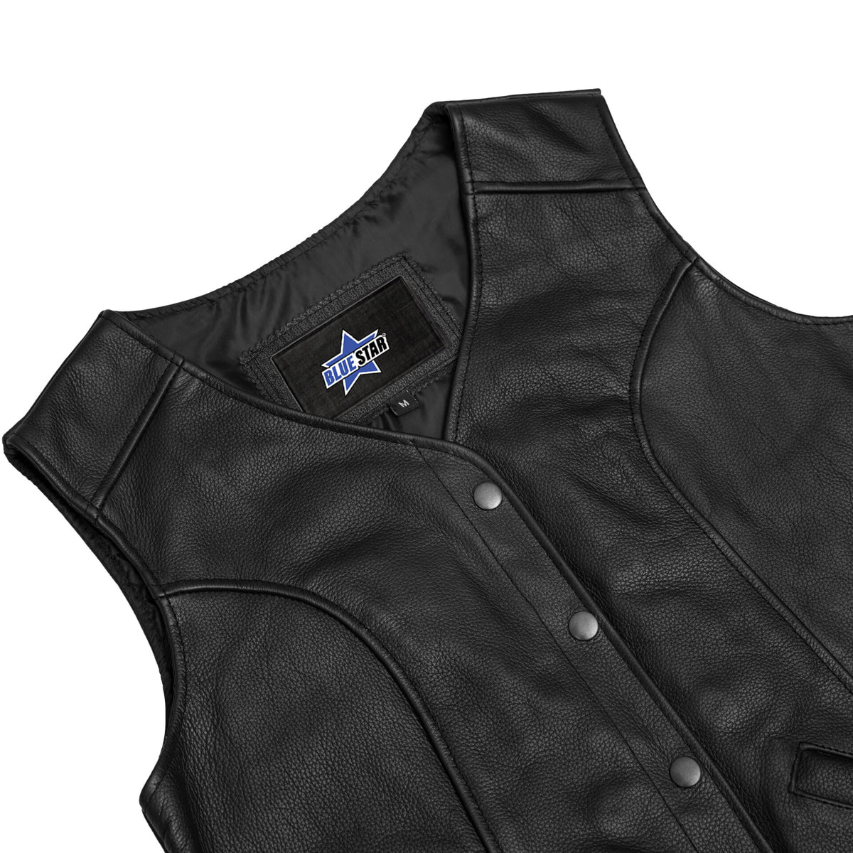 BSM2522 Women's Stylish Longer Body &frac34; Vest - Plain Sides