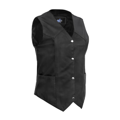 BSM2510 Women's Classic Plain Side Vest