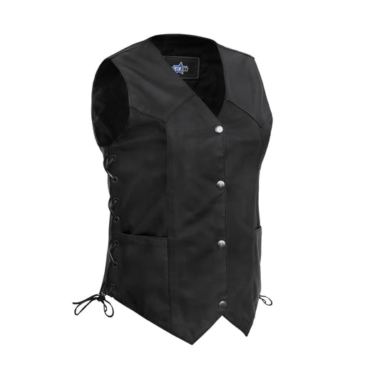 BSM2509 Women's Classic Side Lace Vest