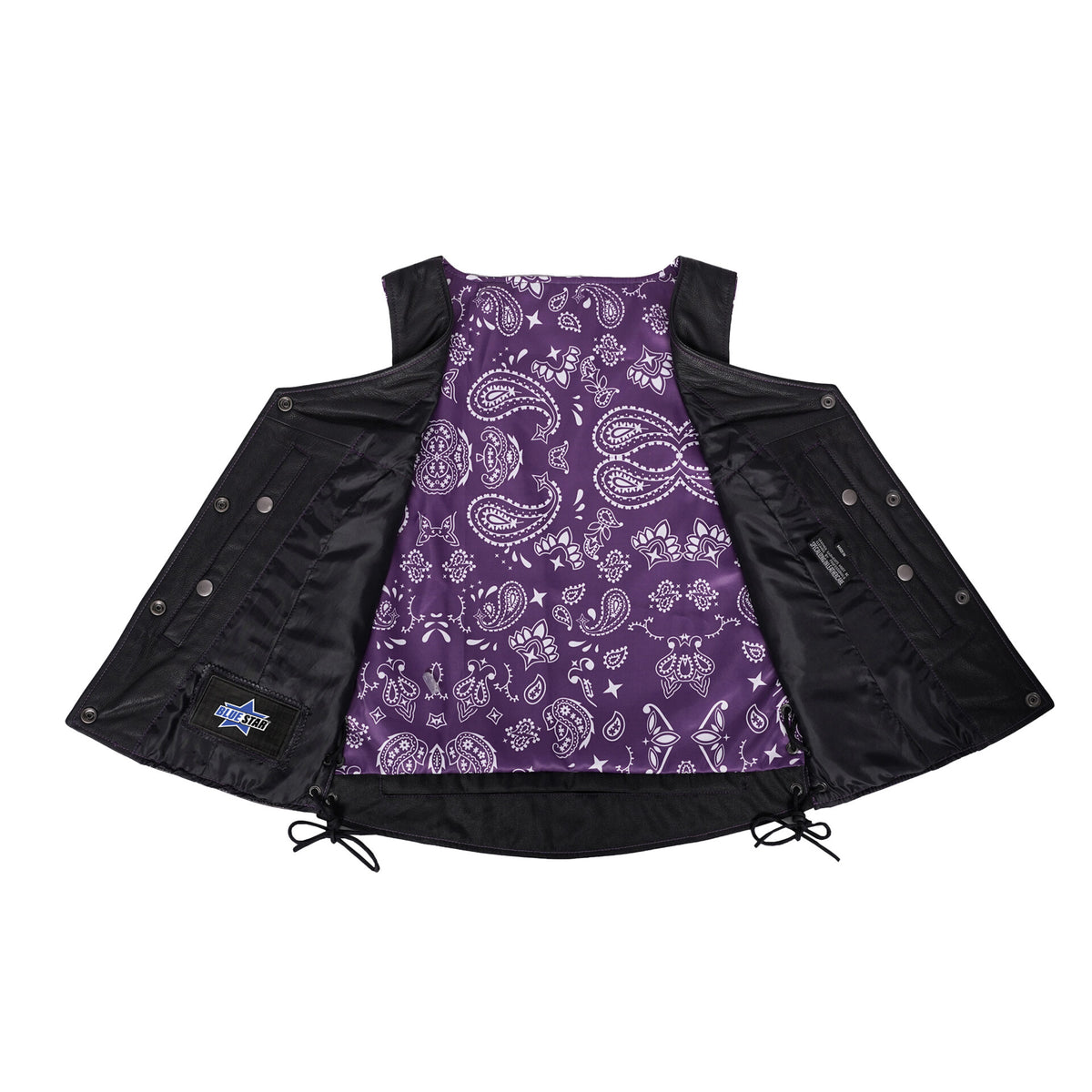 BSM2502 Miss Miles - Purple Paisley