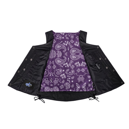 BSM2502 Miss Miles - Purple Paisley