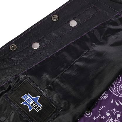 BSM2502 Miss Miles - Purple Paisley